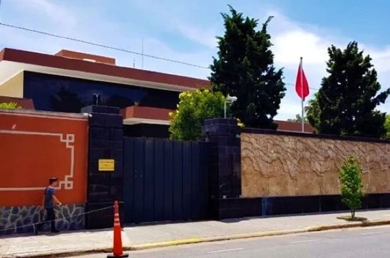 Embajada de China en Argentina.