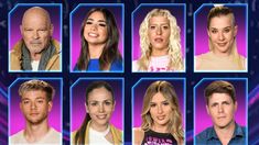 Los ocho participantes restantes de Gran Hermano 2022. Los ocho participantes restantes de Gran Hermano 2022.