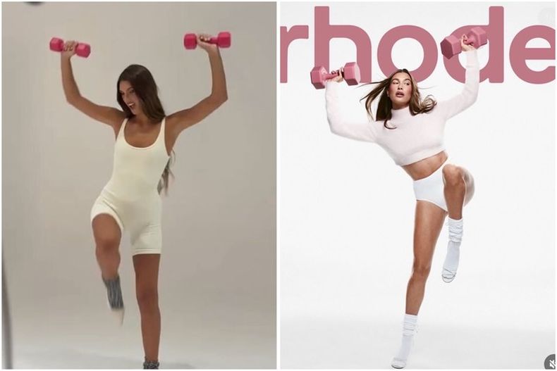 Una de las fotos de la campaña de Sorbo, muy parecida a la de Rhode. 