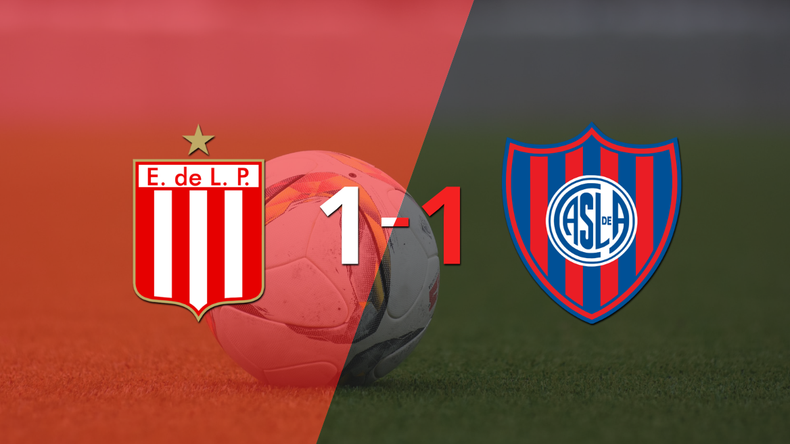 Reparto de puntos en el empate a uno entre Estudiantes y San Lorenzo