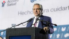 Alberto Fernández, participó de la inauguración de un sanatorio de Unión Personal. Alberto Fernández, participó de la inauguración de un sanatorio de Unión Personal.