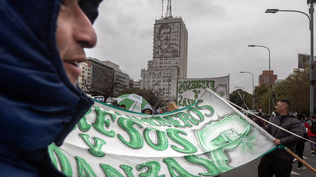 Marcha De La CGT: Avanzan Las Columnas De Los Sindicatos CGT Y CTA ...