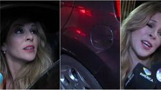 El día de furia de Yanina Screpante: chocó y casi atropella a un cronista El día de furia de Yanina Screpante: chocó y casi atropella a un cronista