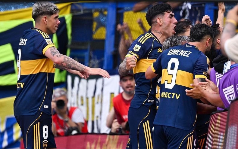 Boca le ganó 2-0 a River.