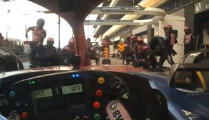 Oh my God, se lo escucha decir a Colapinto por radio tras su salida en boxes Oh my God, se lo escucha decir a Colapinto por radio tras su salida en boxes