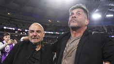 Favio Orsi y Sergio Gómez celebraron el título de Platense en el Torneo Apertura. Favio Orsi y Sergio Gómez celebraron el título de Platense en el Torneo Apertura.