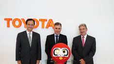 Toyota se convirtió en la primera empresa automotriz del país en consumir energía 100% renovable de YPF. Toyota se convirtió en la primera empresa automotriz del país en consumir energía 100% renovable de YPF.