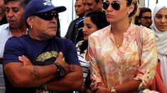 Diego Maradona y Rocío Oliva Diego Maradona y Rocío Oliva