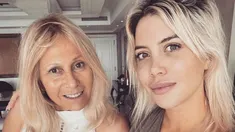 Ana Rosenfeld y Wanda Nara. Ana Rosenfeld y Wanda Nara.