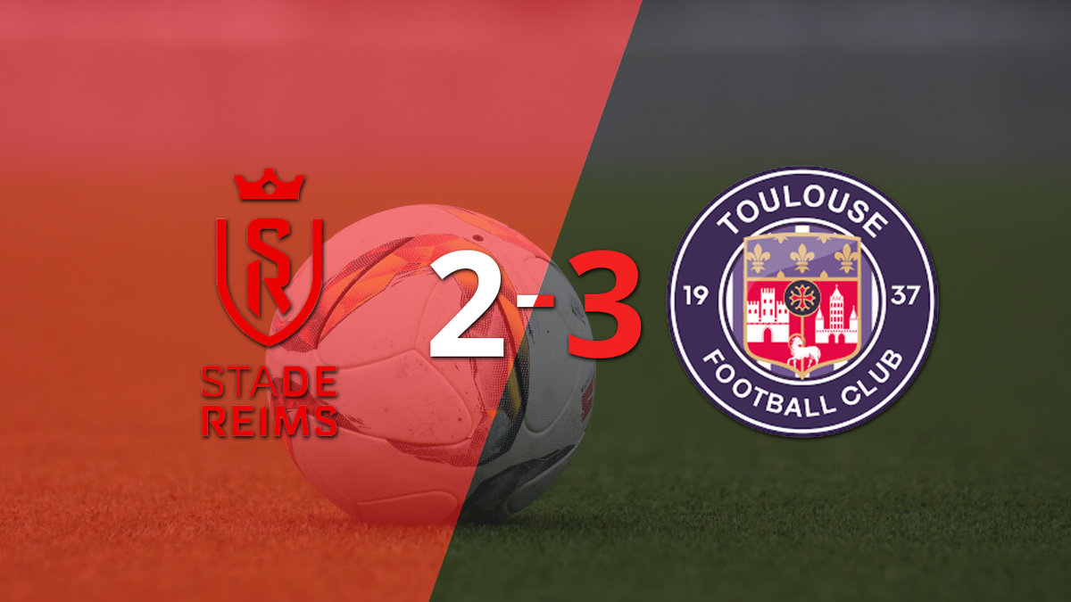 Toulouse derrotó 32 a Stade de Reims en un partidazo