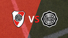 pitazo inicial para el duelo entre river plate y olimpia pitazo inicial para el duelo entre river plate y olimpia