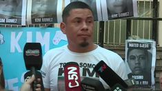 Marcos Gómez, papá de Kim. Marcos Gómez, papá de Kim.