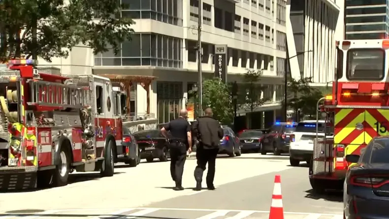 Alarma en Atlanta por un tiroteo.