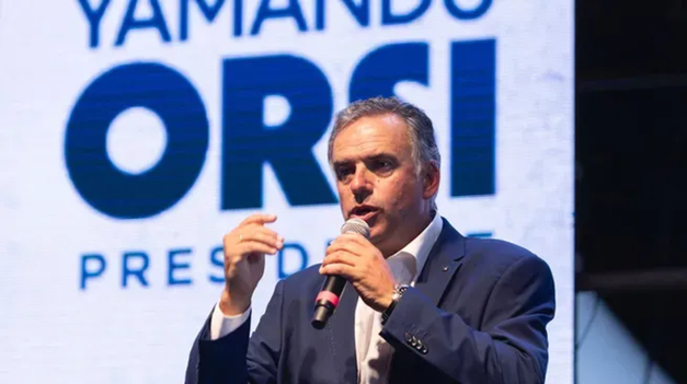 C5N | ELECCIONES en URUGUAY: VOTÓ YAMANDÚ ORSI, CANDIDATO del FRENTE AMPLIO