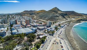 Comodoro Rivadavia es la puerta de entrada a la Patagonia central.