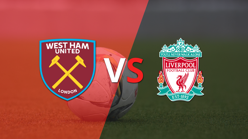 West Ham United empató 2-2 en casa con Liverpool