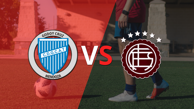 Lanús empató con Godoy Cruz y Leandro Díaz anotó dos goles