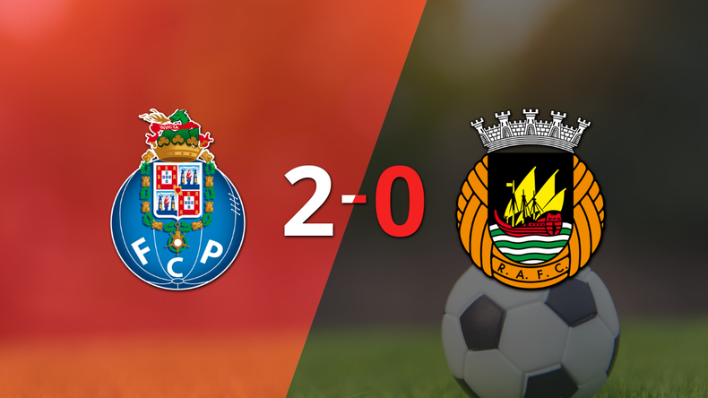 Porto le ganó con claridad a Rio Ave por 2 a 0