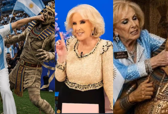 Mirtha habló sobre los memes tras el partido con Egipto.