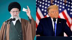 Crece la tensión entre Irán y Estados Unidos. Alí Jamenei y Donald Trump no ceden sus pretenciones. Crece la tensión entre Irán y Estados Unidos. Alí Jamenei y Donald Trump no ceden sus pretenciones.