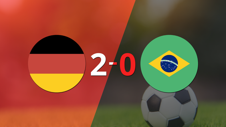Alemania ganó ante Brasil y clasifica a Semifinales