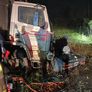 El impresionante accidente en Exaltación de la Cruz.