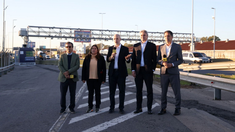 Rodríguez Larreta inauguró la primera autopista inteligente de la Ciudad sin barreras Rodríguez Larreta inauguró la primera autopista inteligente de la Ciudad sin barreras