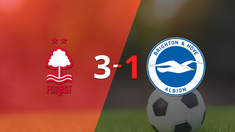 nottingham forest logro una victoria solida ante brighton and hove por 3 a 1