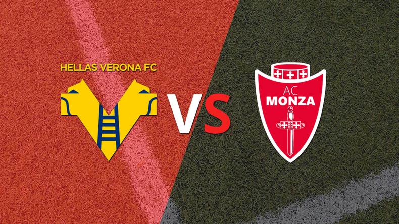 Hellas Verona y Monza empataron 1 a 1