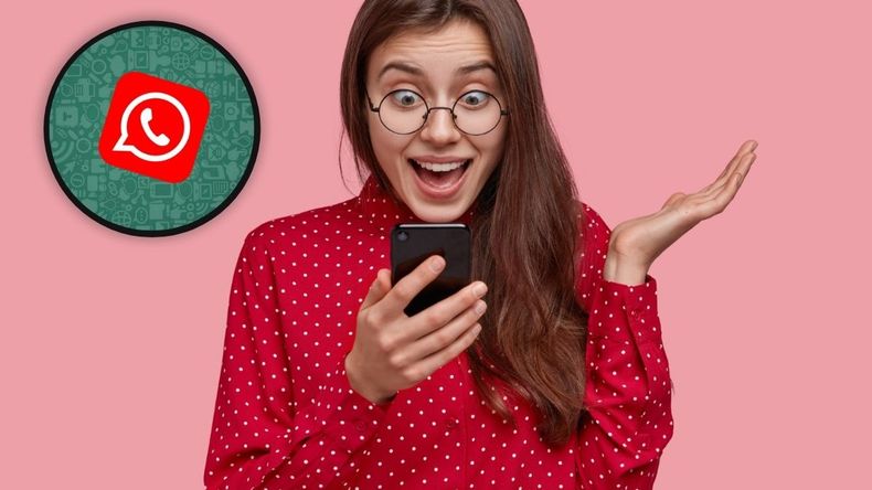 Innovador: qué es y cómo se activa el modo letras rojas en WhatsApp.