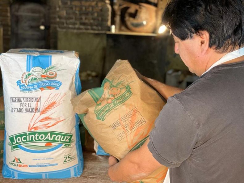 Las bolsas de harina deberán contar con la leyenda “Harina subsidiada por el Estado Nacional.