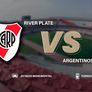 River enfrenta a Argentinos Juniors en el Monumental.