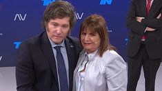 Javier Milei y Patricia Bullrich.