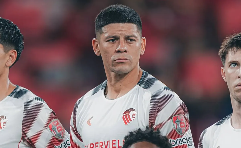 Marcos Rojo en Estudiantes.