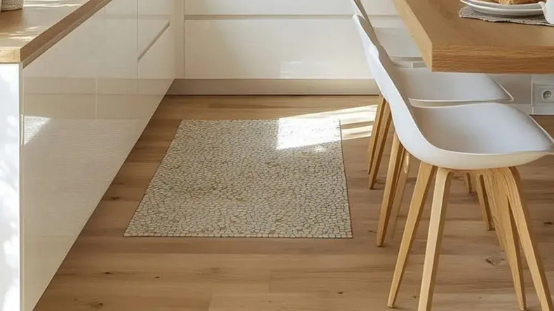 El sistema de instalación click convierte al piso flotante en una opción práctica y rápida para renovar el hogar.