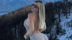 La mediática en Cerro Bayo, en Villa La Angostura. La mediática en Cerro Bayo, en Villa La Angostura.