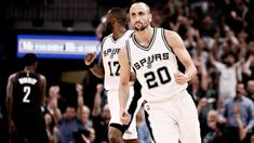 Emanuel Ginóbili, símbolo de los Spurs. Emanuel Ginóbili, símbolo de los Spurs.