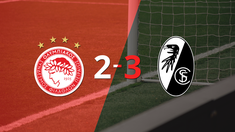 olympiacos pierde 2-3 con friburgo pese al doblete de ayoub el kaabi