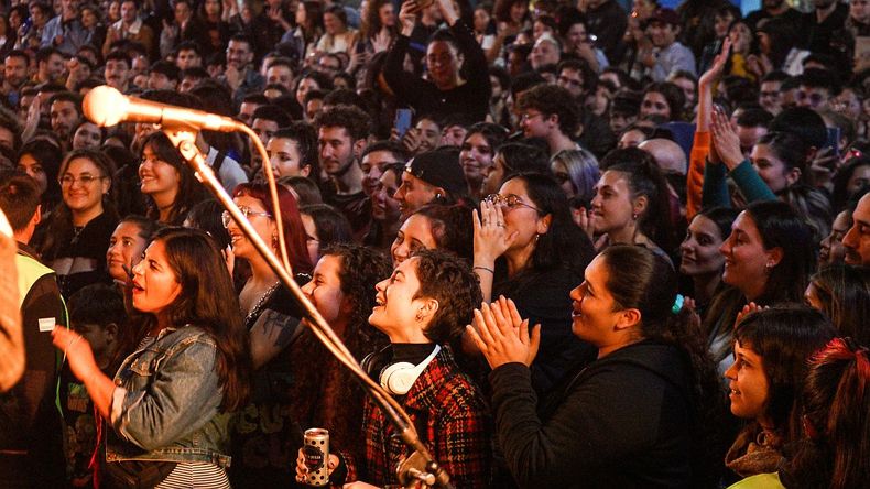 El espectáculo central incluye proyecciones audiovisuales