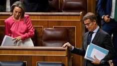 Alberto Núñez Feijoó criticó al PSOE y a los independentistas catalanes.