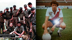 Gustavo De Luca fue convocado a la guerra cuando jugaba en la reserva de River. Gustavo De Luca fue convocado a la guerra cuando jugaba en la reserva de River.