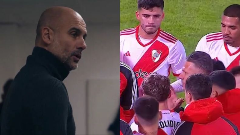 Martín Demichelis utilizó el discurso de Pep Guardiola para la arenga a River frente a Temperley en Copa Argentina