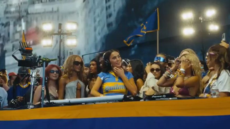 Zulan se motró orgullosa y feliz de haber llevado el legado argentino y de Boca al festival&nbsp;