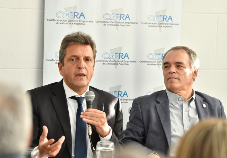 Massa con los industriales pyme.