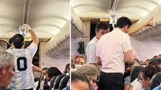 Un médico le salvó la vida a un chileno en pleno vuelo.