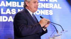 Alberto Fernández en la Asamblea General de la ONU Alberto Fernández en la Asamblea General de la ONU