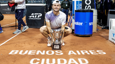 Barrena, campeón del Challenger de Buenos Aires por primera vez.