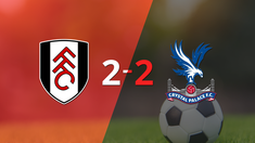 fulham empata ante crystal palace pese al doblete de aleksandar mitrovic