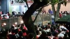 incidentes en el ingreso de los hinchas de river al monumental