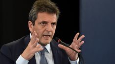 Sergio Massa, ministro de Economía. Sergio Massa, ministro de Economía.